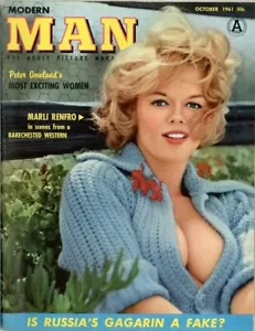 Modern Man 1961 Julie Newmar Tina Louise Marli Renfro 60pg Pinup Magazine M33014 - Picture 1 of 2
