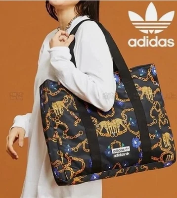Bolso de hombro Adidas para mujer Shopper Her Studio London negro/multicolor  Foto 1 de 4