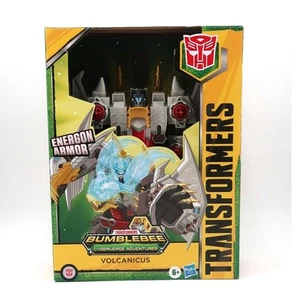 Transformers VOLCANICUS w/ Energon Armor Bumblebee Cyberverse Adventures Figure - Picture 1 of 9