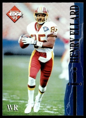 1995 Collector's Edge Excalibur Henry Ellard Washington Redskins #75 025421 - Image 1 of 2