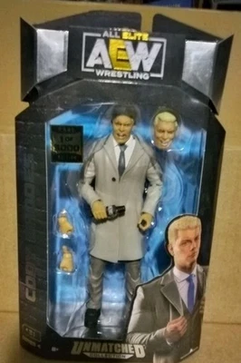 Figura de acción AEW inigualable 6” Cody Rhodes 1 de 3000 Chase Foto 1 de 2