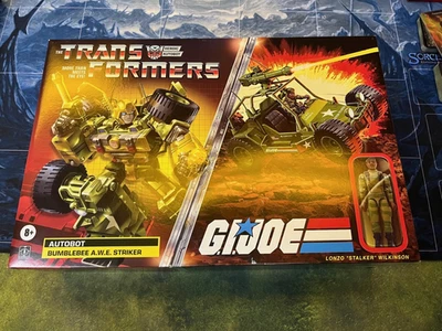 G.I. Joe Transformers Bumblebee AWE Striker Crossover SGT. Stalker 2022 precintado Foto 1 de 4