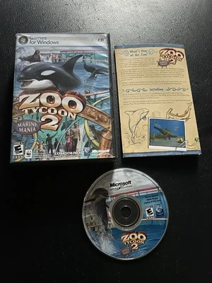 Zoo Tycoon 2 Marine Mania Expansion Pack PC Game CD ROM - Image 1 of 4