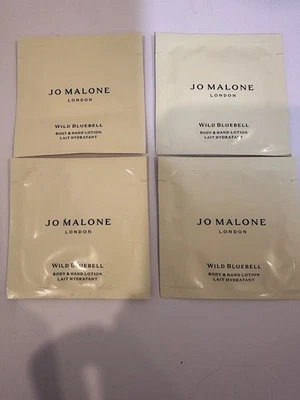 4✖️Muestra de loción corporal y de manos Jo Malone Wild Bluebell, 0,17 oz/5 ml cada una, nueva Foto 1 de 3