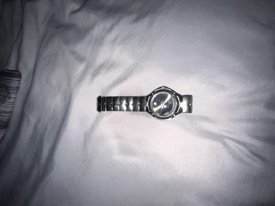 Movado 0607 40mm Silver Stainless Steel Case Silver Stainles Steel Band Men New - Image 1 of 4