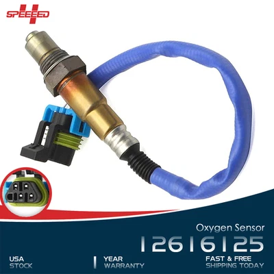 1x 12616125 Oxygen O2 Sensor For 2005-2010 Buick LaCrosse Chevrolet Cadillac GMC - Imagem 1 de 4