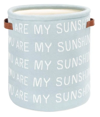 Детская корзина с ручками Baby Collection My Sunshine синяя хлопковая (... - Изображение 1 из 4