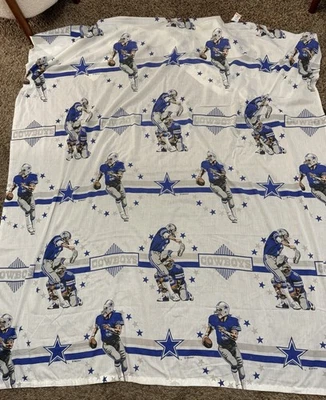 De colección 1992 Dallas Cowboys Fútbol NFL Plano TWlN Sábana Tela 90x60 Pulgadas Foto 1 de 4