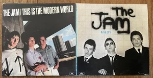 THE JAM : THIS IS THE MODERN WORLD / IN THE CITY 2x LP Gatefold Double back best - Picture 1 of 4