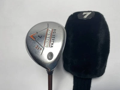 Вуд для фервея Callaway Big Bertha Fusion 7 21* Aldila NVS 55 г женский под правую руку HC - Изображение 1 из 4