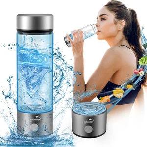 Hydrogen Water Bottle, Portable Hydrogen Water Bottle Generator with SPE PEM ... - Picture 1 of 7