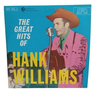 The Great Hits of Hank Williams. Double LP Vinyl Records 1972 MGM SE4267-4 VG+ - Picture 1 of 10