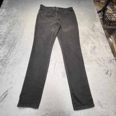 Pantalones de mezclilla Guess Jeans para mujer 32 negros Britney ajustados elásticos ajustados lavado oscuro Foto 1 de 4