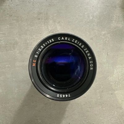 Carl Zeiss Jenna DDR MC S 135mm f3.5 lens - Image 1 of 2
