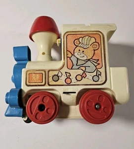 Vintage 1975 Tomy Tuneyville Choo-Choo Zug mit 4 Schallplatten Sound funktioniert - läuft - Bild 1 von 7