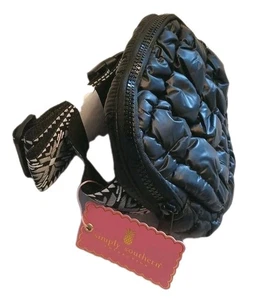 Bandolera Simply Southern Belt Bag Riñonera Acolchada Puffer Negra Boho Nueva con Etiquetas      - Imagen 1 de 6