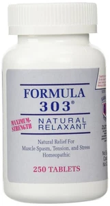 Dee Cee Labs Formula 303 Relajante Natural Fuerza Máxima, 250; Todo-Na... - Imagen 1 de 4