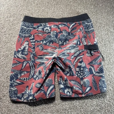 Шорты мужские Roark Revival 31 розовые синие тропические шорты для серфинга плавки - Изображение 1 из 4