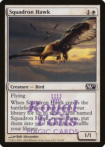Squadron Hawk 1x FOIL MTG M11 Core Set Common MINT white - Picture 1 of 1