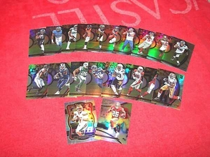 2017 PANINI SELECT FOOTBALL 20 DIFFERENT SILVER PRIZM REFRACTORS (18-16) - Picture 1 of 1