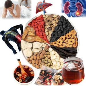 Ginseng Five Treasure Tea, té de hígado de riñón, té de fecha roja Goji, salud renal - Imagen 1 de 15