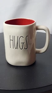 Rae Dunn HUGS COFFEE MUG Cup by Magenta NWOT - Picture 1 of 2