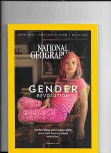 National Geographic Magazine January 2017 Gender Revolution - Transgender Boy - Foto 1 di 1