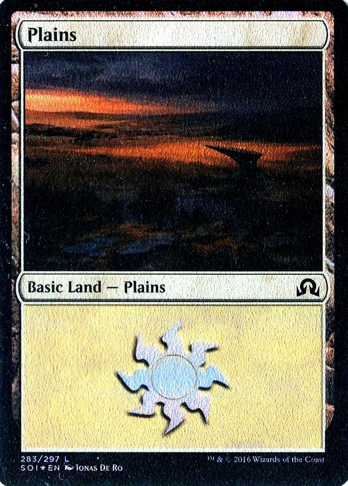 MTG - Shadows over Innistrad - Plains #283 - Foil - Various conditions - Image 1 of 1