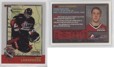 1998 Bowman Chrome CHL O-Pee-Chee International Refractor Jason LaBarbera #140