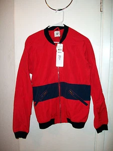 U CLOTHING ROT MARINEBLAU HERREN BASIC JACKE NEU MIT ETIKETT - Bild 1 von 8