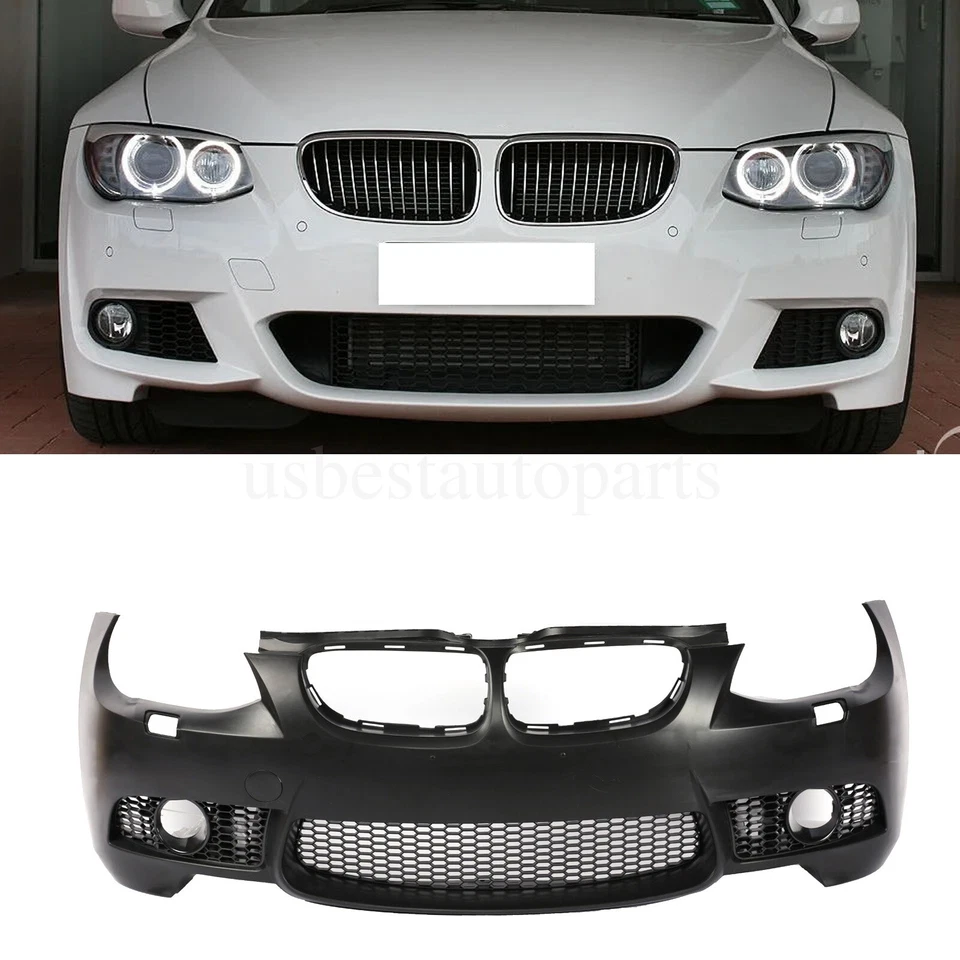 Front Bumper Kit  W/O PDC For BMW E92/E93 3-Series 2010-2013 Fit M3 Style Foto 1 de 4
