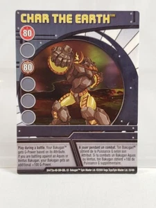 Bakugan Battle Brawlers Ability Card Blue Char the Earth 33/48i 2008 - Picture 1 of 15