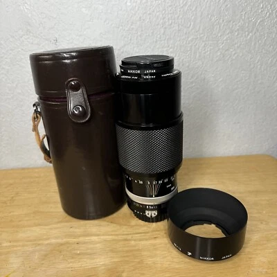Zoom Nippon Kogaku Auto F/4.5 80mm~200mm-Nikkor con Lente UV L39 Nikkor Foto 1 de 4