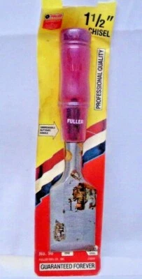 Vintage Fuller Tool Co. No.98 1.50" Chisel New in Original Packaging  - Image 1 of 3