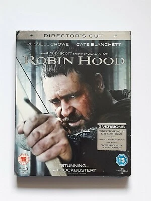 Robin Hood Director's Cut 2 Disc Set Blu-ray (2010) - Image 1 of 2