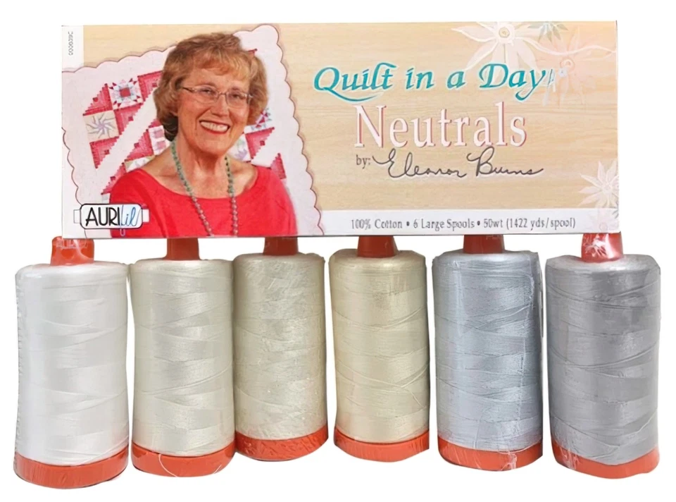 Quilt in a Day Neutrals by Eleanor Burns - Aurifil Thread - Image 1 of 1