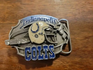 VTG Indianapolis Colts Belt Buckle 1987 Limited Edition /10000 Siskiyou Buckle - Picture 1 of 2