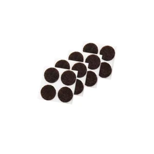 Everbilt 3/4 Zoll Mittelschwere selbstklebende braune Filzschutzpads (20er Pack) - Bild 1 von 2