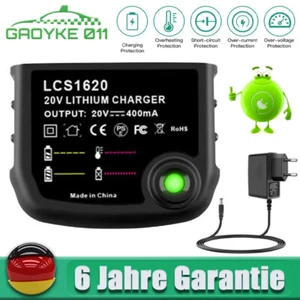 Li-ion Akku Ladegerät Für Black & Decker Lithium-Akku 10,8V 14,4V 20V LB20 LBX20 - Bild 1 von 17