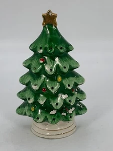 Vintage Keramik Weihnachtsbaum Zahnstocher Halter Hors D'oeuvres signiert Japan - Bild 1 von 9