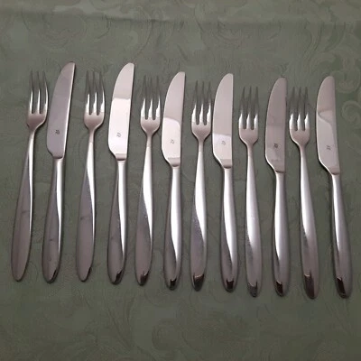 WMF Atlanta 3300  Cromargan 6 Personen Obstbesteck 12 teilig TOP - mehrere - Bild 1 von 4