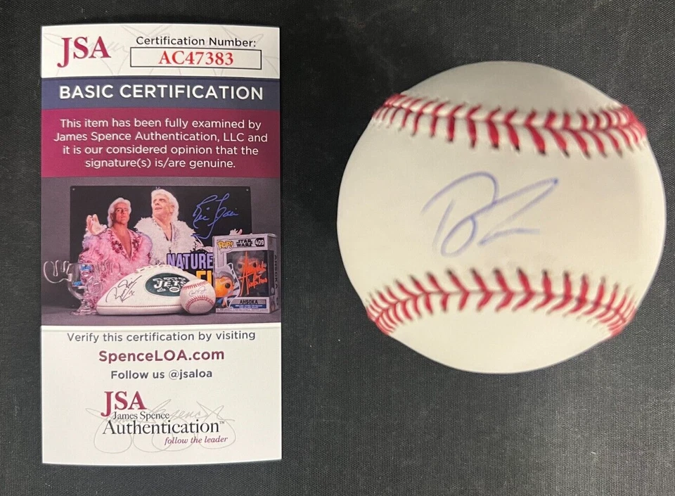 Terry Francona Signed Baseball JSA Certified MLB Manager Cleveland Indians NICE! - Image 1 of 4