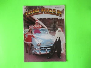 VINTAGE LOW RIDER VOL 4 # 2 DECEMBER 1980 MAGAZINE CHICANO LOWRIDER CAR CULTURE - Imagen 1 de 2