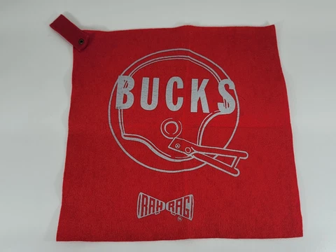 The Ohio State University Buckeyes - Vintage OSU Football Rally Towel Rah Rag Cover