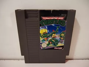 Teenage Mutant Hero Turtles TMHT Nintendo NES Pal FRA Loose - Imagen 1 de 3