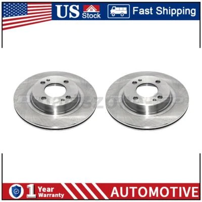 Front DuraGo Brake Rotors For Mitsubishi Mirage 2020 2019 2018 2017 - Image 1 of 3