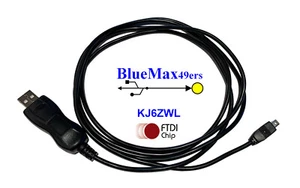 FTDI Uniden Scanner Interface Programming cable BC246T BC346XT BC346XTC USB-1 - Picture 1 of 4