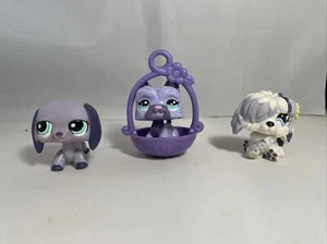 LPS Littlest Pet Shop Authentic Lot Of 3 Dogs, #466, #2241, #1367🎁Bag - Picture 1 of 7