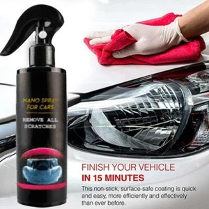 Nano Car Scratch Remover Nano Spray Scratch Eraser Repair 120ml♘ - Zdjęcie 1 z 9
