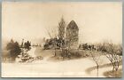 SOMERVILLE MA OLD POWDER HOUSE ANTIQUE REAL PHOTO POSTCARD RPPC